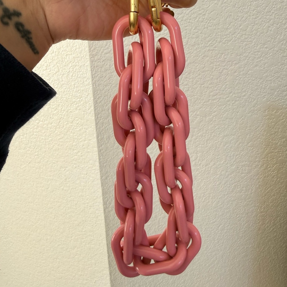 Clare V. Shortie Strap in Peony